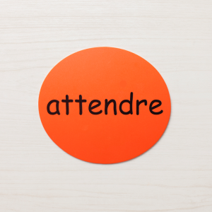 Carte Attendre