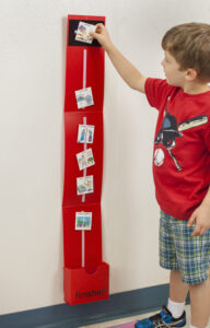 child using a visual schedule