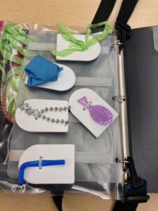 PECS symbols for learners with visual impairment