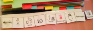 Sentence strip
